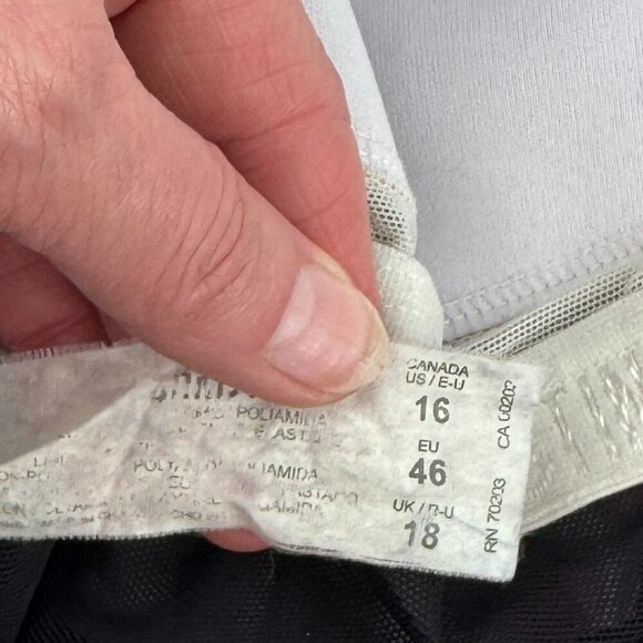 Christina One Piece Abstract Design Swim Bathing Suit - Picture 6 of 11